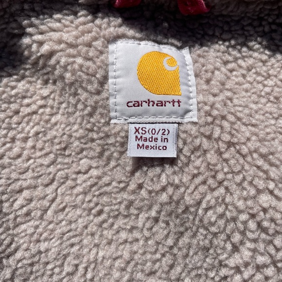 SOLD Vintage Y2K Pink Carhartt Jacket XS - Picture 5 of 7